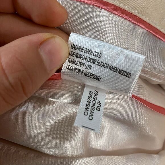 Calvin Klein Women’s Trench Coat Beige Belted Double-Breasted Jacket | Classic M - Picture 4 of 10